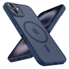 Luxury Frosted Phone Case For iPhone 17 16 15 14 13 12 11 Pro Max Plus 17 Air 16e For Magsafe Matte Transparent Magnetic Cover