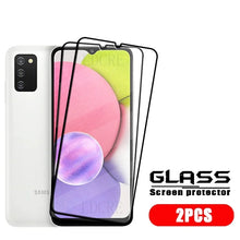 4Pcs For Samsung A03S Glass Samsung Galaxy A03S Tempered Glass 9H Protective Full Cover Glue For Screen Protector Samsung A03S