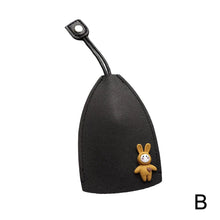 Cute Pull Out Key Case Cartoon Animals Rabbit Cat PU Leather Key Wallets Housekeepers Car Key Holder Case Leather Keychain Pouch by fashioncafee.com