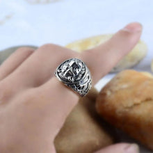 925 Sterling Silver Lion Ring For Men by Infinite Steampunk / Buddify