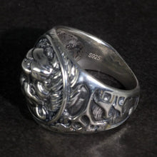 925 Sterling Silver Lion Ring For Men by Infinite Steampunk / Buddify