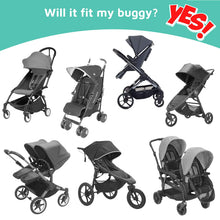 SnoozeShade Plus Extra (6m+) Universal Pushchair & Buggy Sunshade Blocks 99% of UV & Aids Baby Naps by SnoozeShade