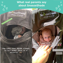 SnoozeShade Plus Extra (6m+) Universal Pushchair & Buggy Sunshade Blocks 99% of UV & Aids Baby Naps by SnoozeShade