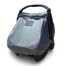 Deluxe for Infant Car Seats 0 to 9 Months Sun and Sleep Shade Blocks Up to 97.5 Percent of UV by SnoozeShade