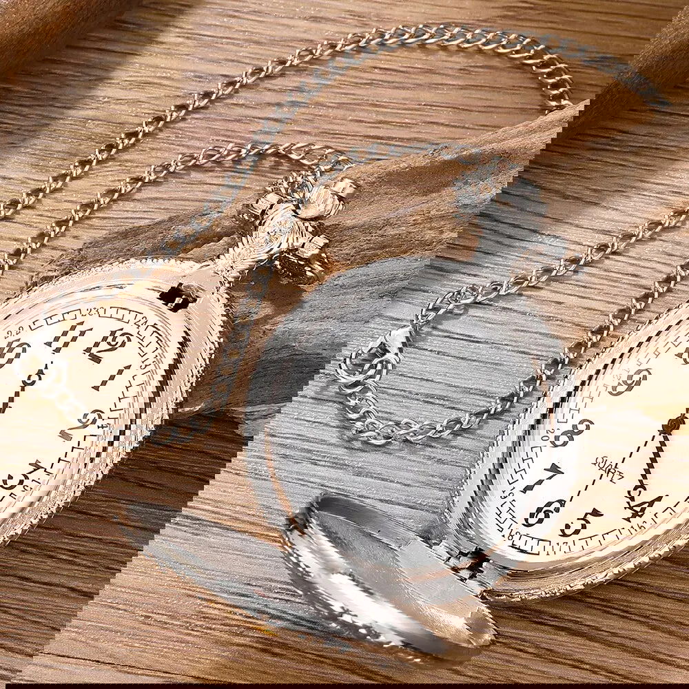 Steam Train Pocket Watch by Infinite Steampunk / Buddify