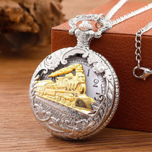 Steam Train Pocket Watch by Infinite Steampunk / Buddify