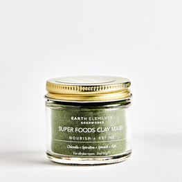 SUPERFOODS- SKIN REFINING FACIAL MASK by Earth Elements Soapworks / Buddify