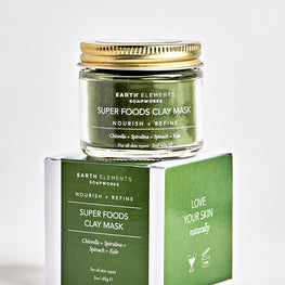 SUPERFOODS- SKIN REFINING FACIAL MASK by Earth Elements Soapworks / Buddify