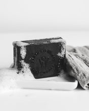 TEA TREE + LAVENDER WITH ACTIVATED CHARCOAL SOAP by Earth Elements Soapworks