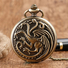 Three Headed Dragon Pocket Watch by Infinite Steampunk / Buddify