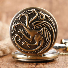 Three Headed Dragon Pocket Watch by Infinite Steampunk / Buddify