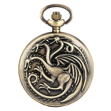 Three Headed Dragon Pocket Watch by Infinite Steampunk / Buddify