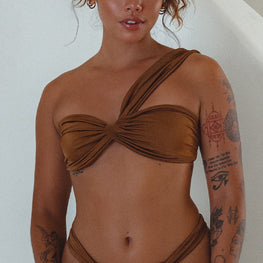 Tropea Ruched Bikini Top by ELF / Buddify
