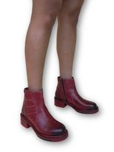Journey Dip Dyed hand made Wine Boot by oobash / Buddify
