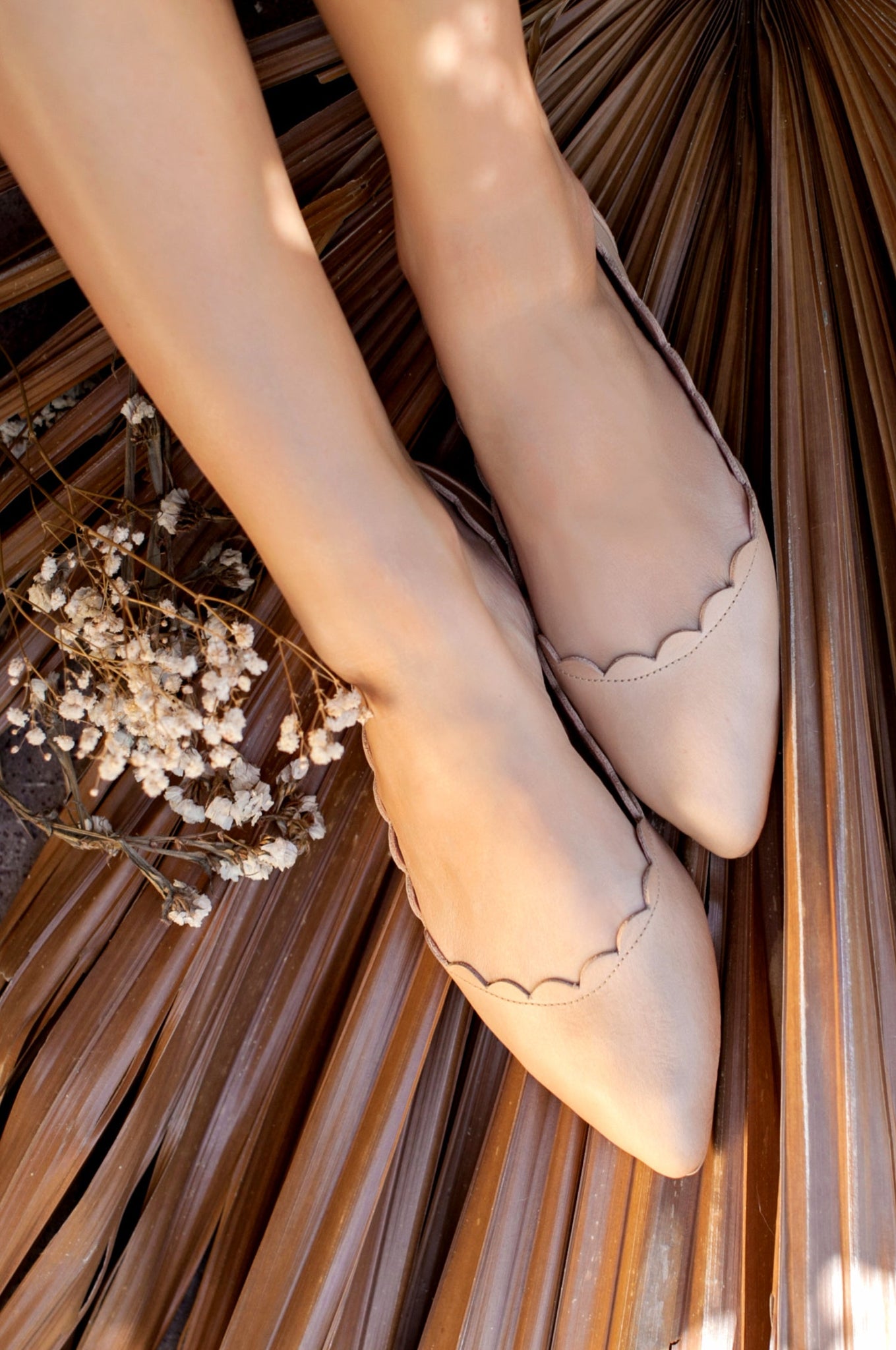 Valentina Leather Ballet Flats (Sz. 5-10.5) by ELF / Buddify