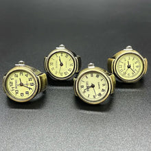 Vintage Punk Quartz Watch Rings by Infinite Steampunk / Buddify