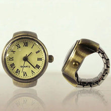 Vintage Punk Quartz Watch Rings by Infinite Steampunk / Buddify
