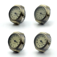 Vintage Punk Quartz Watch Rings by Infinite Steampunk / Buddify
