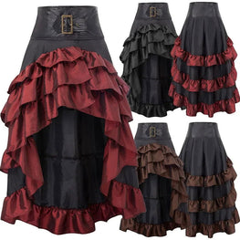 Vintage Victorian Steampunk Skirt – Timeless Elegance and Intricate Design. by Infinite Steampunk