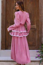 Vivienne Peplum Midi Dress by ELF / Buddify