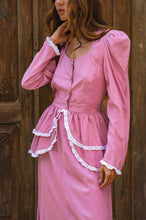 Vivienne Peplum Midi Dress by ELF / Buddify