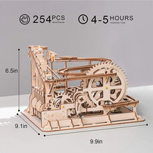 3D DIY Wooden Puzzle Roller Coaster Children's Toys by fashioncafee.com