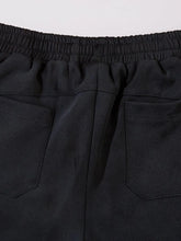 Men's Drawstring Shorts with Side Stripes by Trendsi