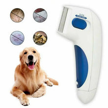 Pet Cat Dog Electric Terminator Brush Anti Removal Kill Lice Cleaner Electric Head Pet Fleas Electronic Lice Comb For Dog by fashioncafee.com