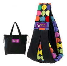 Cotton breathable sling baby carrier baby bag back pocket by Wiio