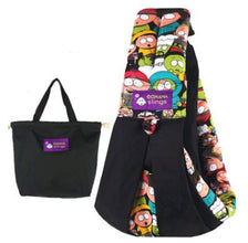 Cotton breathable sling baby carrier baby bag back pocket by Wiio