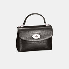 David Jones Texture PU Leather Handbag by Trendsi