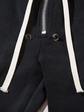 Men's Drawstring Shorts with Side Stripes by Trendsi