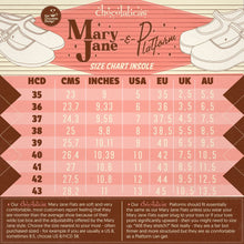 Chocolaticas® KISS ME Women's Mary Jane Flat by Retro Eclectic