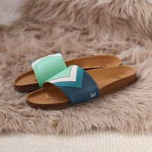 'CUCUMBER' - Grüne Sandalen in Mint, Weiß, Türkis, Petrol - vegan Sandel's by Fünve / Buddify