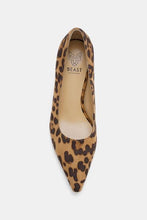 Beast Fashion Faux Suede Leopard Point Toe Pumps by Trendsi