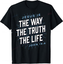 Christian T Shirt Women Men Kids The Way Truth by Dropship man