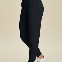 Basic Bae Full Size Air Scuba Drawstring High Waist Joggers by Trendsi