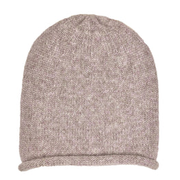 Blush Handknit Alpaca Beanie by The Groovalution / Buddify