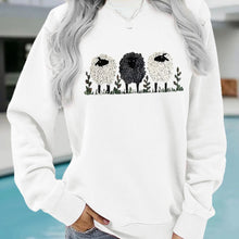 Casual Long-sleeved Round Neck Cashmere Printed Pullover Sweater by ZenDrop Shipping