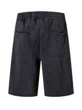 Men's Drawstring Shorts with Side Stripes by Trendsi