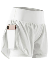 Pocketed High Waist Active Shorts by Trendsi