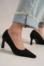 Beast Fashion Faux Suede Point Toe Pumps by Trendsi