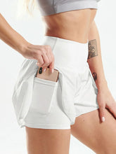 Pocketed High Waist Active Shorts by Trendsi