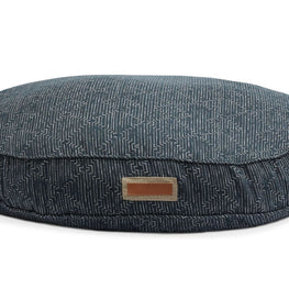 Round Pet Bed in Midnight Malamute by The Groovalution / Buddify