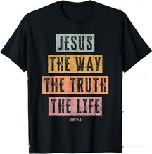 Christian T Shirt Women Men Kids The Way Truth by Dropship man