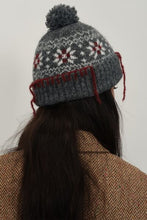 Seam Trim Geometric Knit Hat by Trendsi