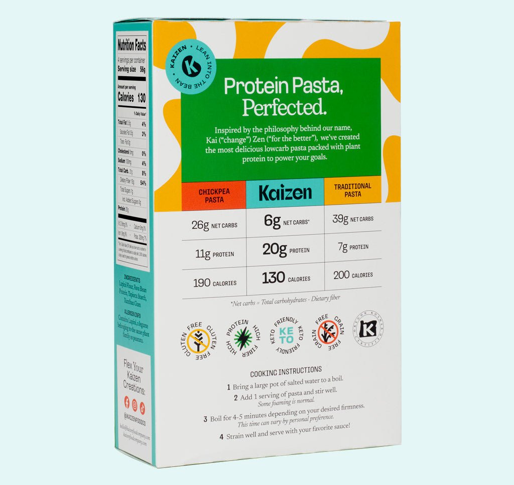 Low Carb Fusilli by Kaizen Food Company / Buddify