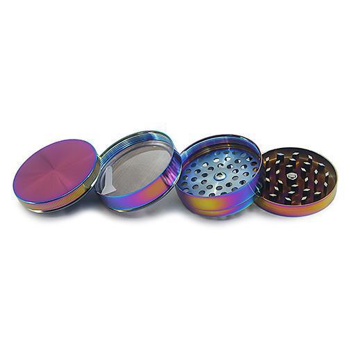 Shredder Grinder - Rainbow (2")(50mm) by BuddyBrands