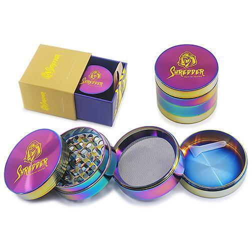 Shredder Grinder - Rainbow (2")(50mm) by BuddyBrands