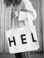 HEL N° 5 | Raw White Shopper Bag by WWOOLLFF CO.